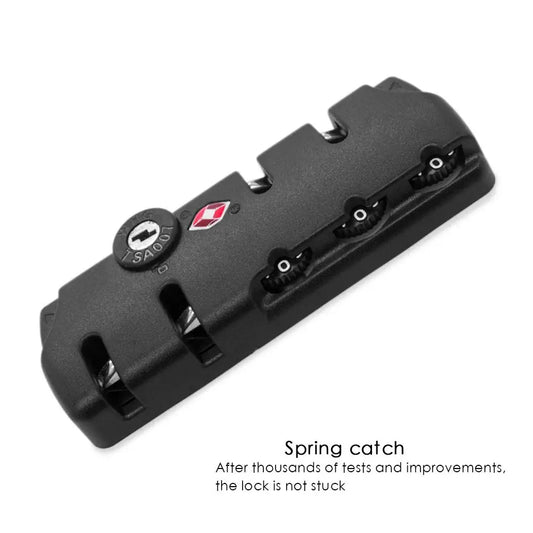 Weatherproof TSA-Approved Anti-Theft Luggage Combination Lock